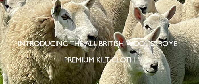 Launching The All British Wool Strome Kilt Cloth
